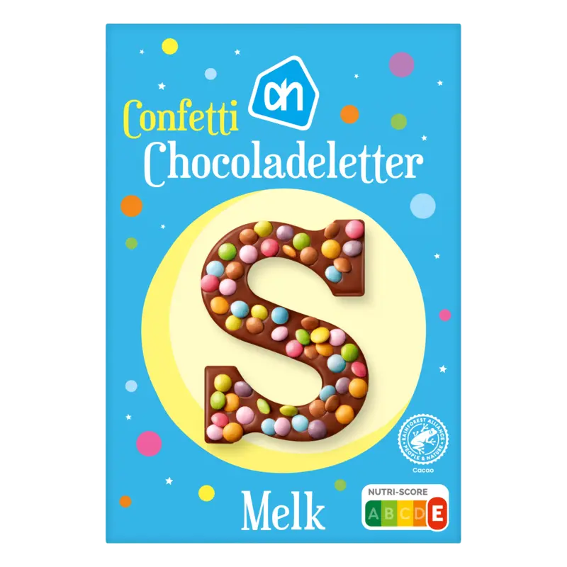 Letter confetti