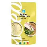 AH Romige mosterdsoep met spek