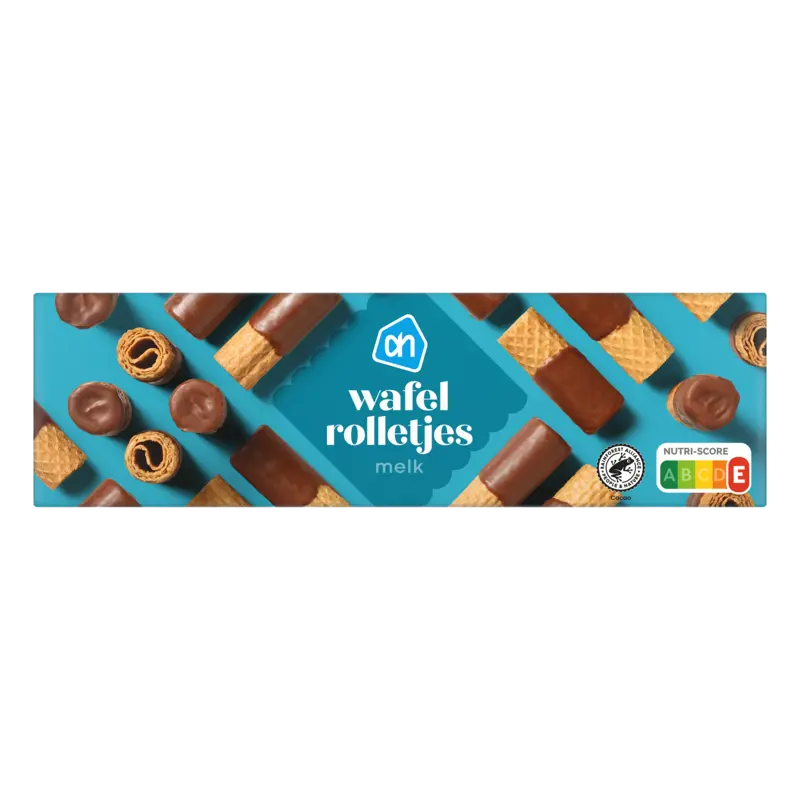 Wafelrolletjes melkchocolade