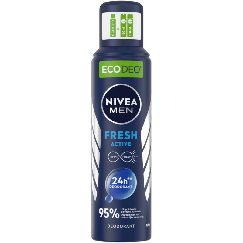 Een afbeelding van NIVEA Ecodeo fresh active deodorant