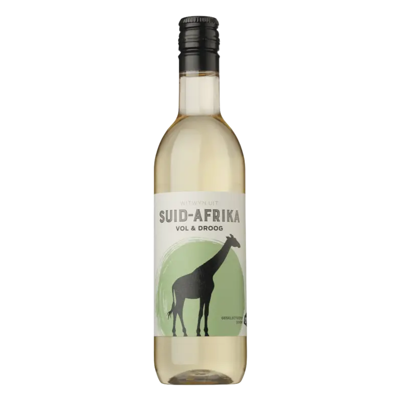 Vol & droge Zuid-Afrikaanse huiswijn wit