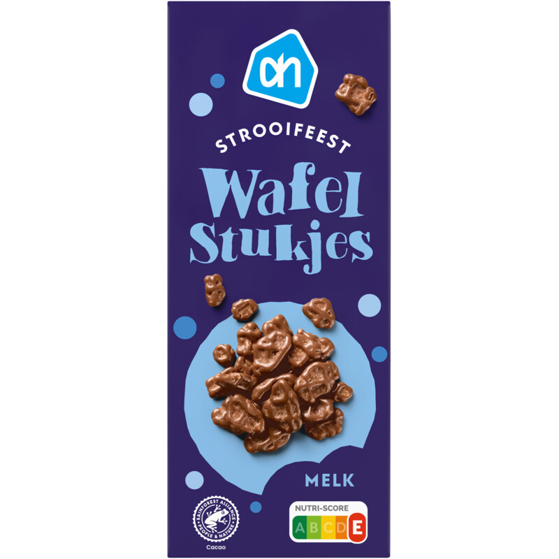 Een afbeelding van AH Strooifeest wafelstukjes