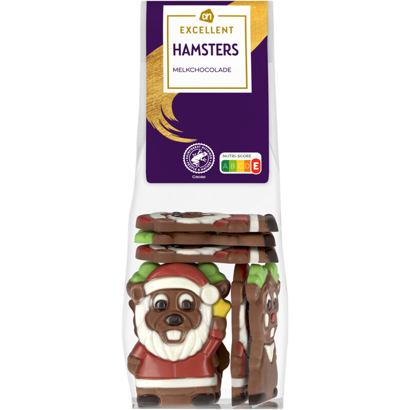 Een afbeelding van AH Excellent Hamsters melkchocolade