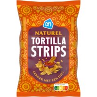 Een afbeelding van AH Knapperige tortilla strips naturel