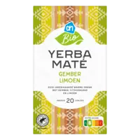 AH Biologisch Yerba mate gember limoen