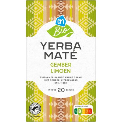 pdp-image-AH Biologisch Yerba mate gember limoen