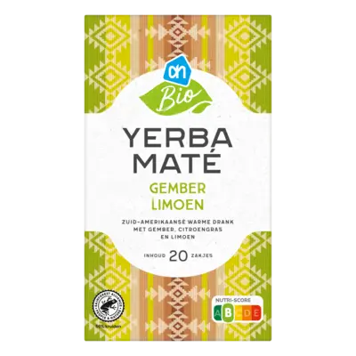pdp-image-AH Biologisch Yerba mate gember limoen
