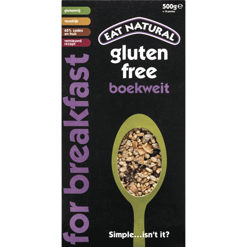 Een afbeelding van Eat Natural Muesli glutenvrij