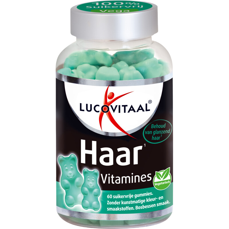Een afbeelding van Lucovitaal Haar vitamines gummies