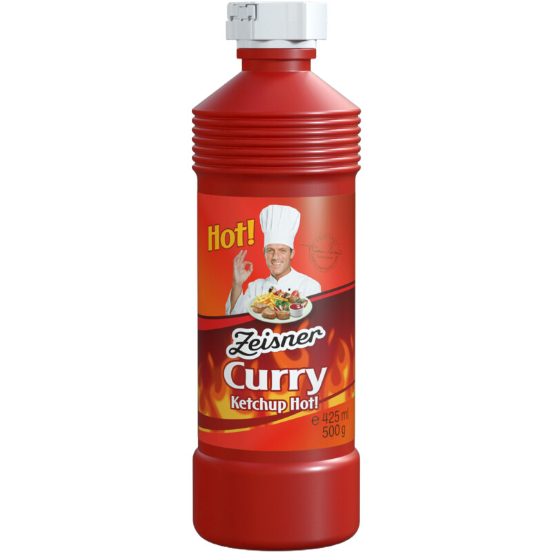 Een afbeelding van Zeisner Curry ketchup tot bel