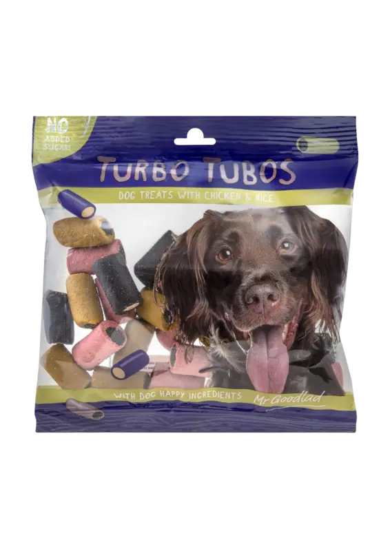 Turbo tubos with chicken & rice