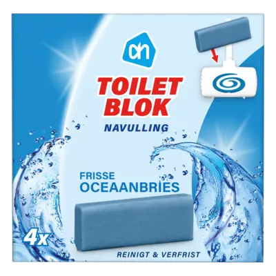 pdp-image-AH Toiletblok frisse oceaanbries navulling