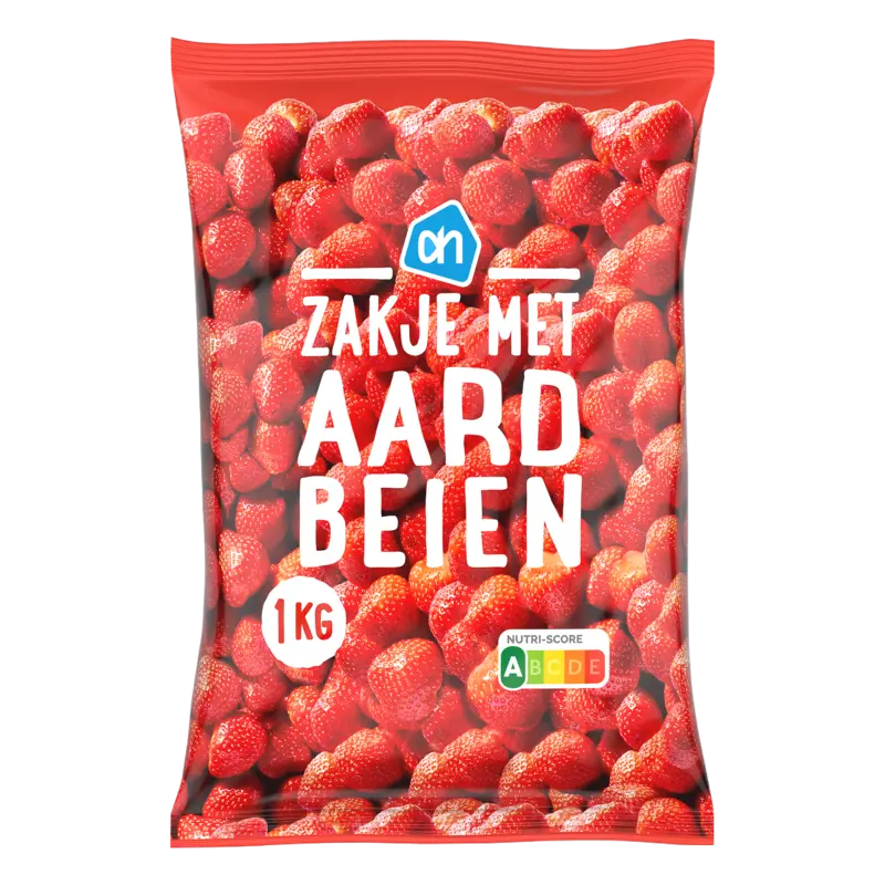 Zakje met aardbeien