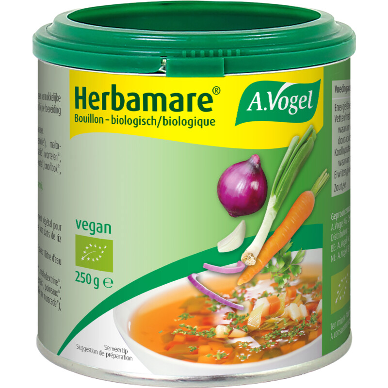 Een afbeelding van A.Vogel Herbamare bouillonbasis drank