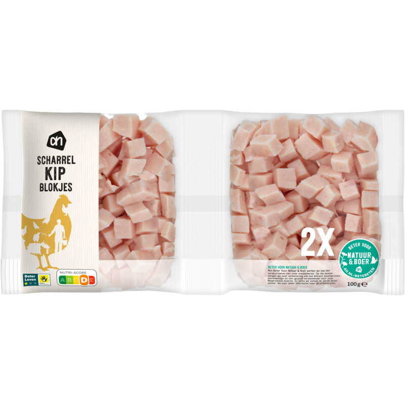 Een afbeelding van AH Kipblokjes