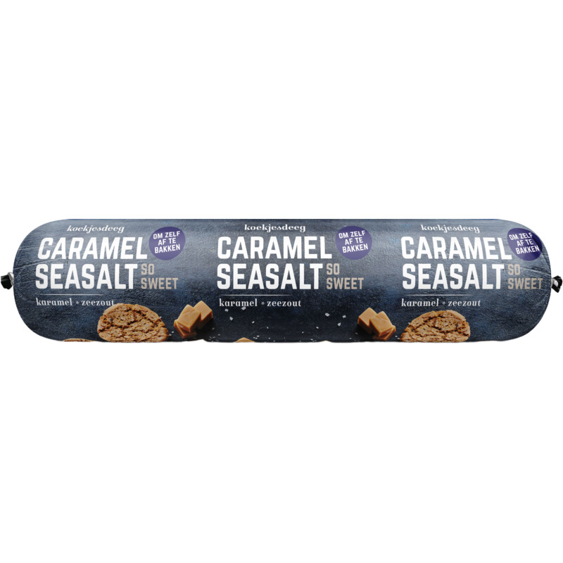 Een afbeelding van De Maro Caramel seasalt deegrol