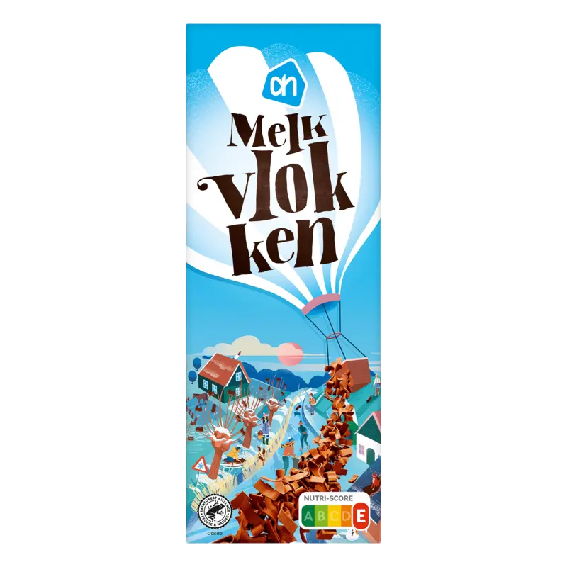 Melk chocolade vlokken