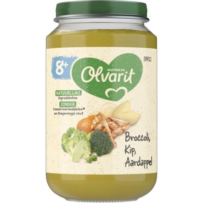 pdp-image-Olvarit 8+ mnd broccoli kip aardappel