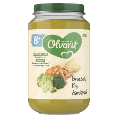 pdp-image-Olvarit 8+ mnd broccoli kip aardappel