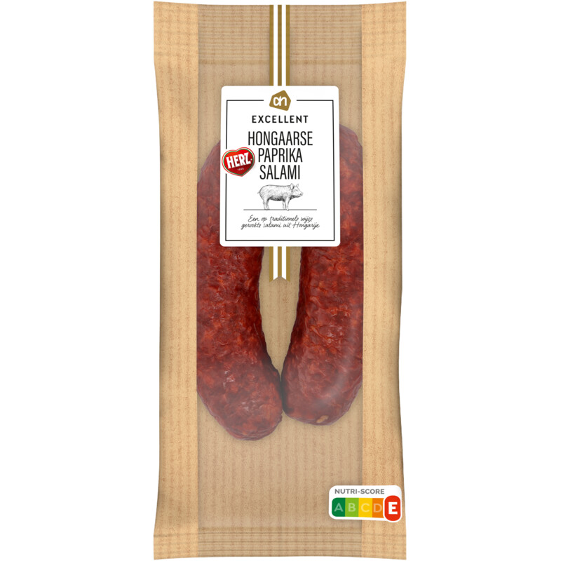 Een afbeelding van AH Excellent Hongaarse paprika salami