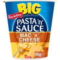 Een afbeelding van Batchelors Big pasta 'n' sauce mac 'n' cheese