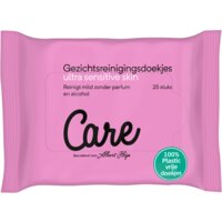 Een afbeelding van Care Ultra sensitive skin gezichtsdoekjes