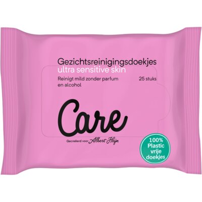 pdp-image-Care Ultra sensitive skin gezichtsdoekjes
