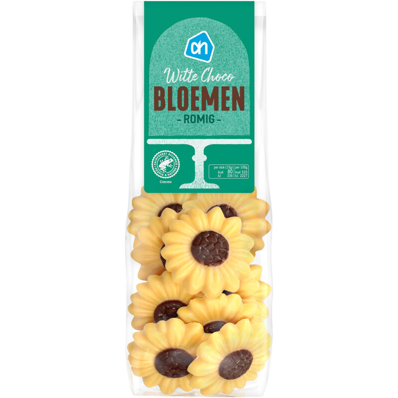 Een afbeelding van AH Chocolade zonnebloem