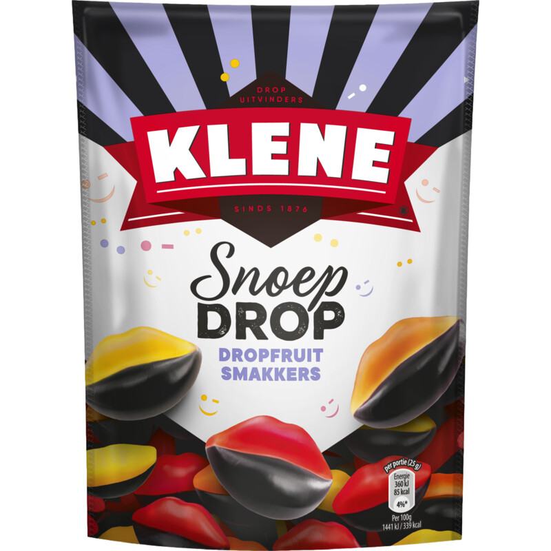 Een afbeelding van Klene Snoepdrop dropfruit smakkers