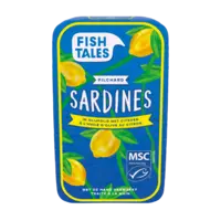 Fish Tales Sardines in olijfolie met citroen