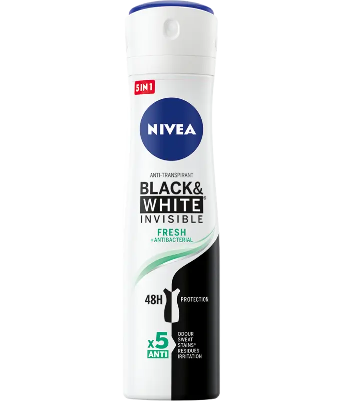 NIVEA Black & white fresh deodorant spray