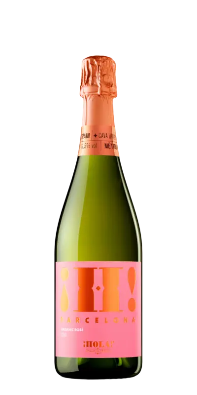Hola! Barcelona organic rosé cava