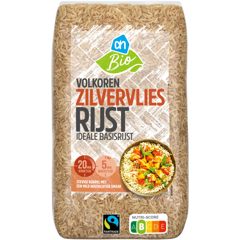 Een afbeelding van AH Biologisch Zilvervliesrijst