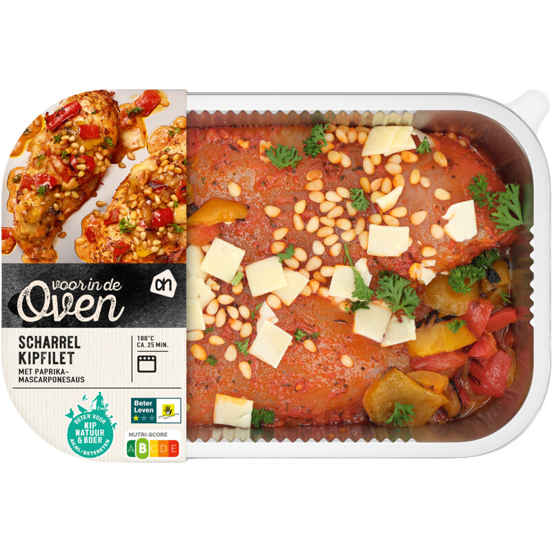 Een afbeelding van AH Voor in de oven kipfilet paprika