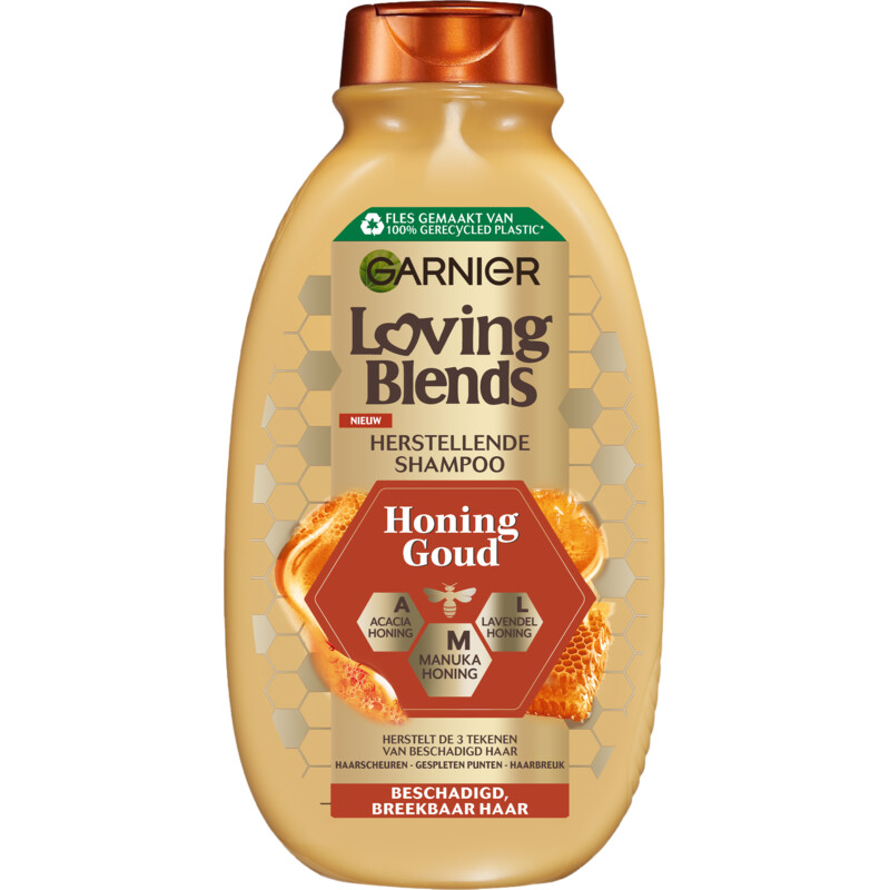 Een afbeelding van Loving Blends Honinggoud shampoo