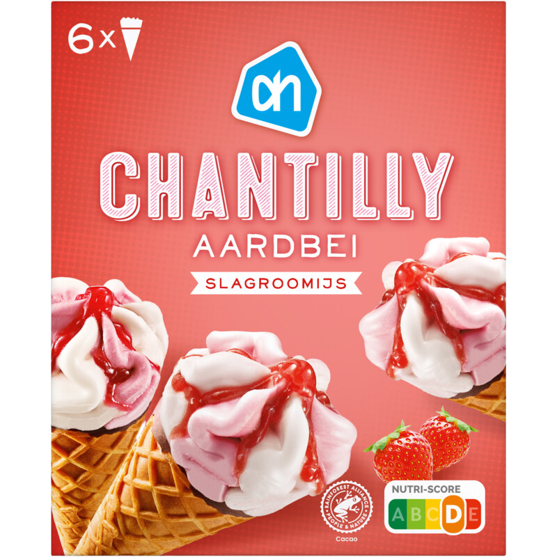 Een afbeelding van AH Chantilly aardbei