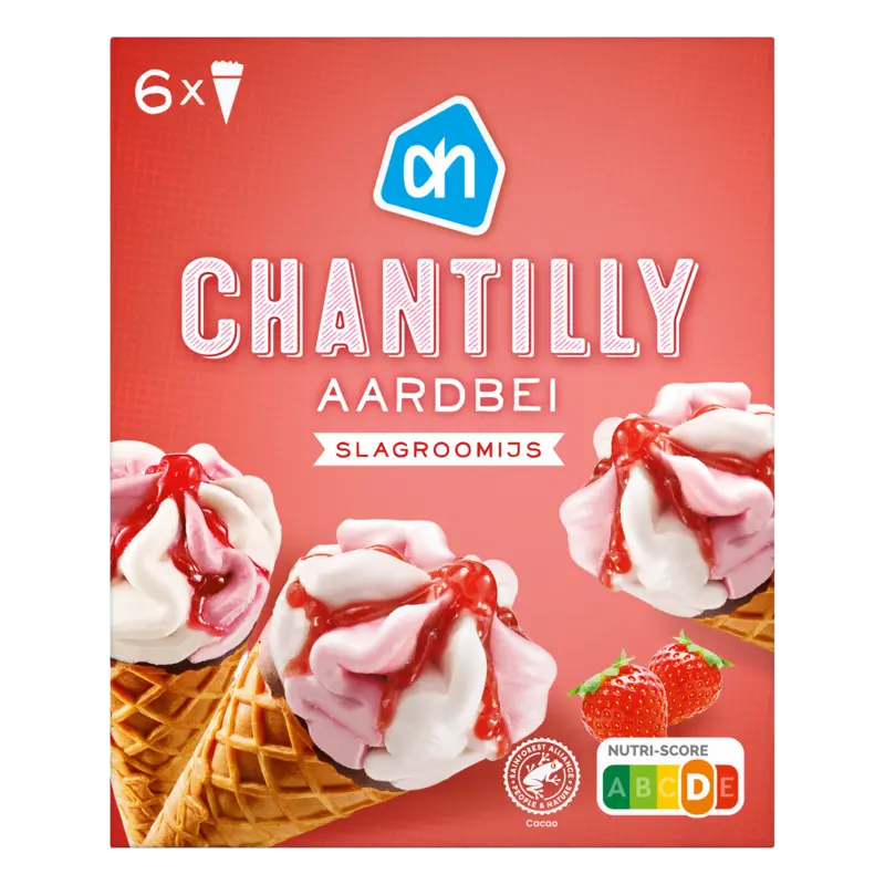 AH Ah chantilly aardbei