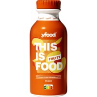 Yfood This is food drinkmaaltijd peach