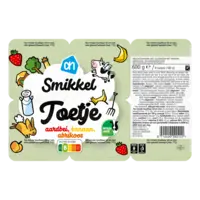 AH Smikkeltoetje aardbei banaan abrikoos