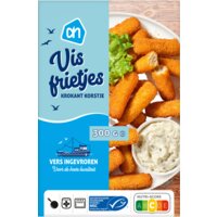 Een afbeelding van AH Visfrietjes krokant korstje