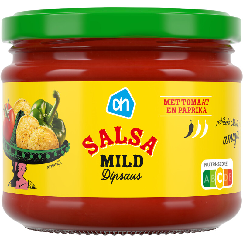 Een afbeelding van AH Salsa mild dipsaus