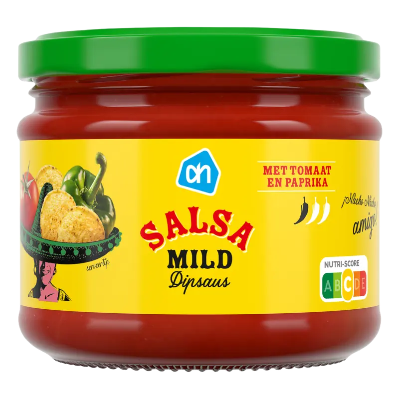 Salsa mild dipsaus