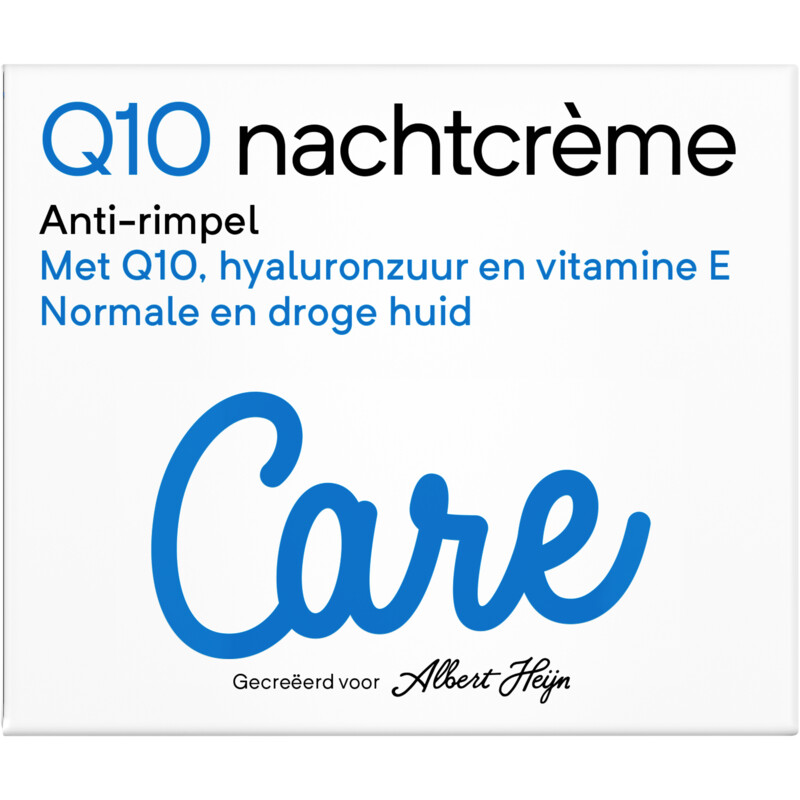Een afbeelding van Care Q10 nachtcrème anti-rimpel