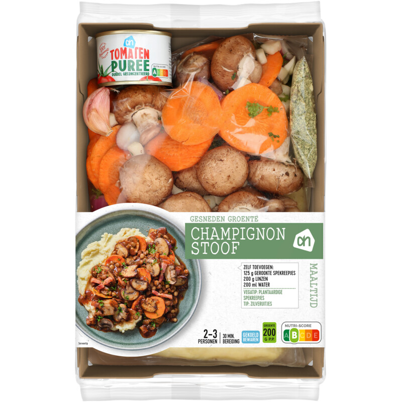 Een afbeelding van AH Champignonstoof verspakket