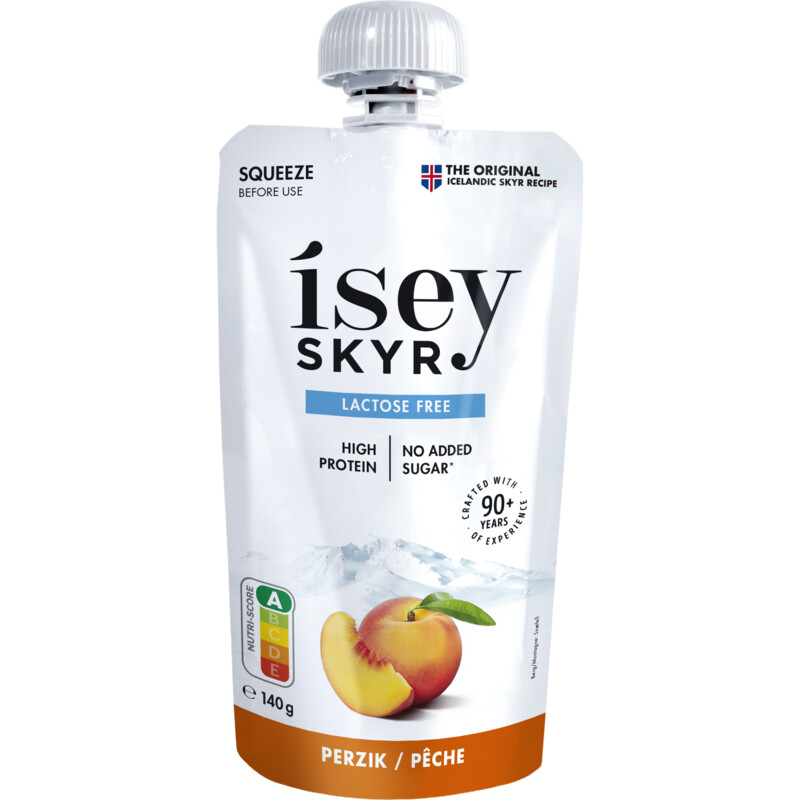 Een afbeelding van Isey Skyr perzik