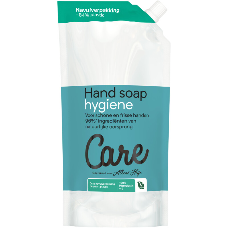 Een afbeelding van Care Hand soap hygiene navulling