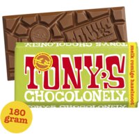 Een afbeelding van Tony's Chocolonely Reep melk romige hazelnoot