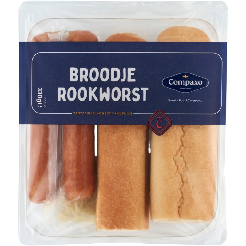 Een afbeelding van Compaxo Broodje rookworst