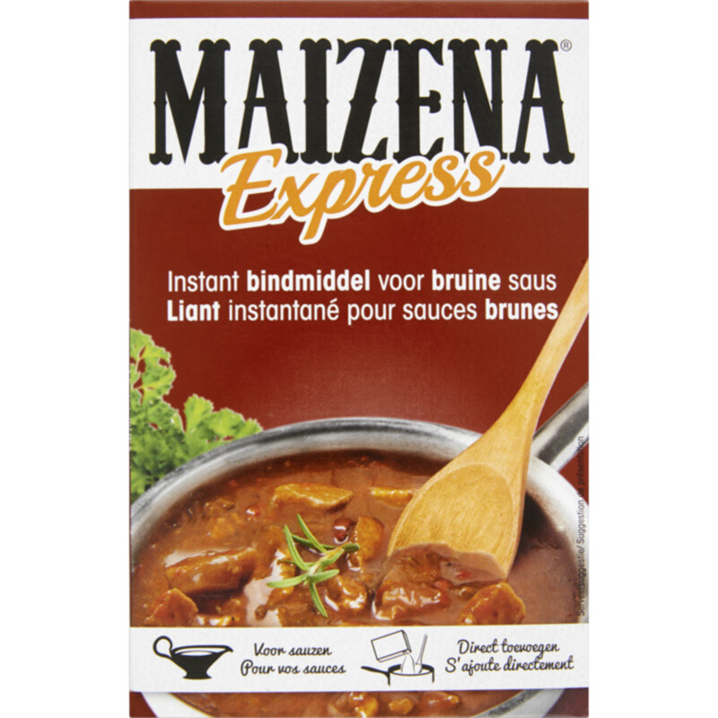 Een afbeelding van Maïzena Express bindmiddel donker BEL