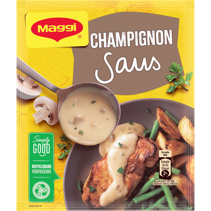 Een afbeelding van Maggi Champignon saus